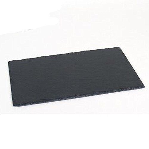 TAGLIERE PIATTO VASSOIO IN ARDESIA NATURALE 40X30 CM. BUFFET SUSHI
