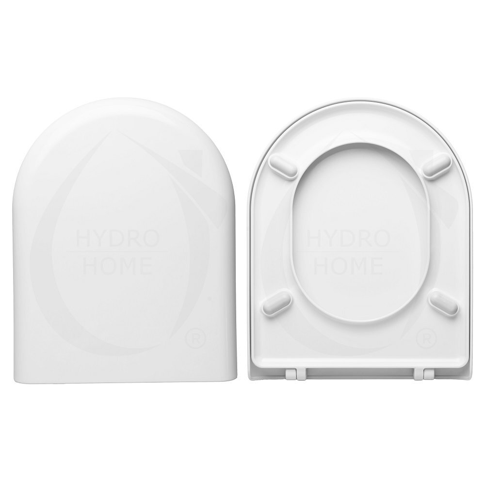 Copriwater Clodia Dolomite termoindurente bianco Soft Close