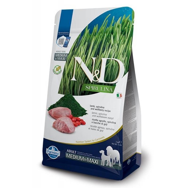 Farmina N&D Spirulina Lamb Adult Med/Maxi 2 Kg