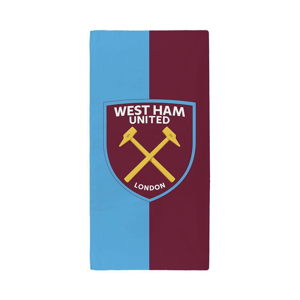West Ham United Asciugamano Piscina Tempo Spiaggia Nuoto 100% Cotone Calcio Fan