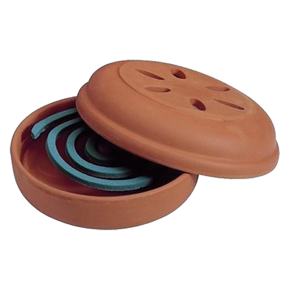 COCCIO CON SPIRALI INSETTICIDE Vulcano - 1 coccio + 10 spirali FACCO