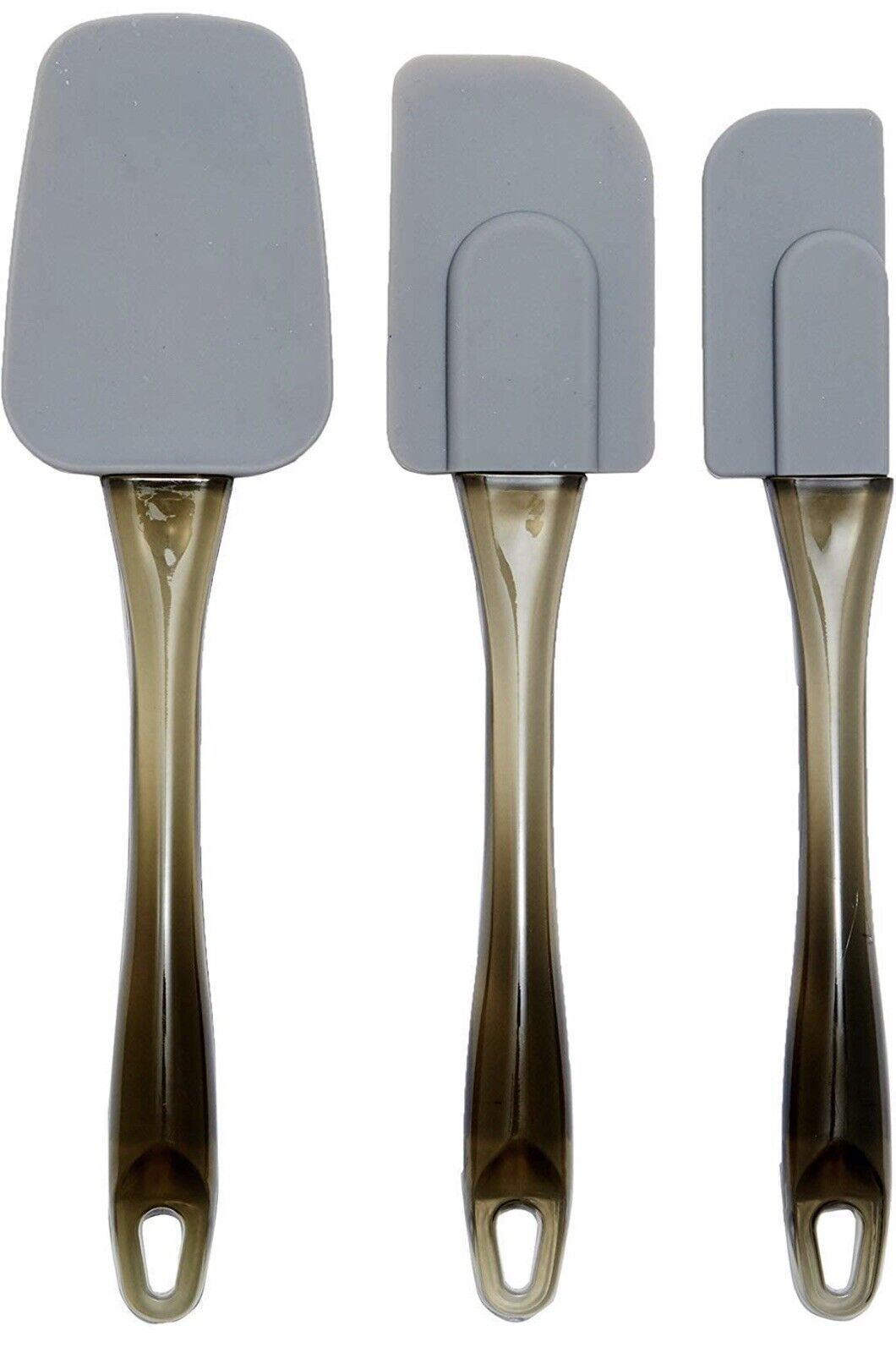 Amazon Basics - Spatole in silicone, set da 3 pezzi