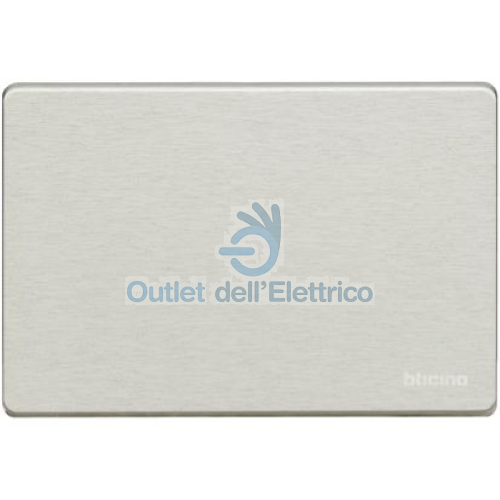 BTICINO MAGIC PLACCA 3P CIECA OXIDAL 503/0/X