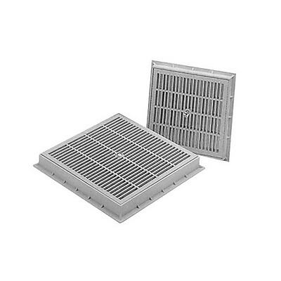 Chiusino Grigliato Carrabile In Pp - Mm. 400 X 400