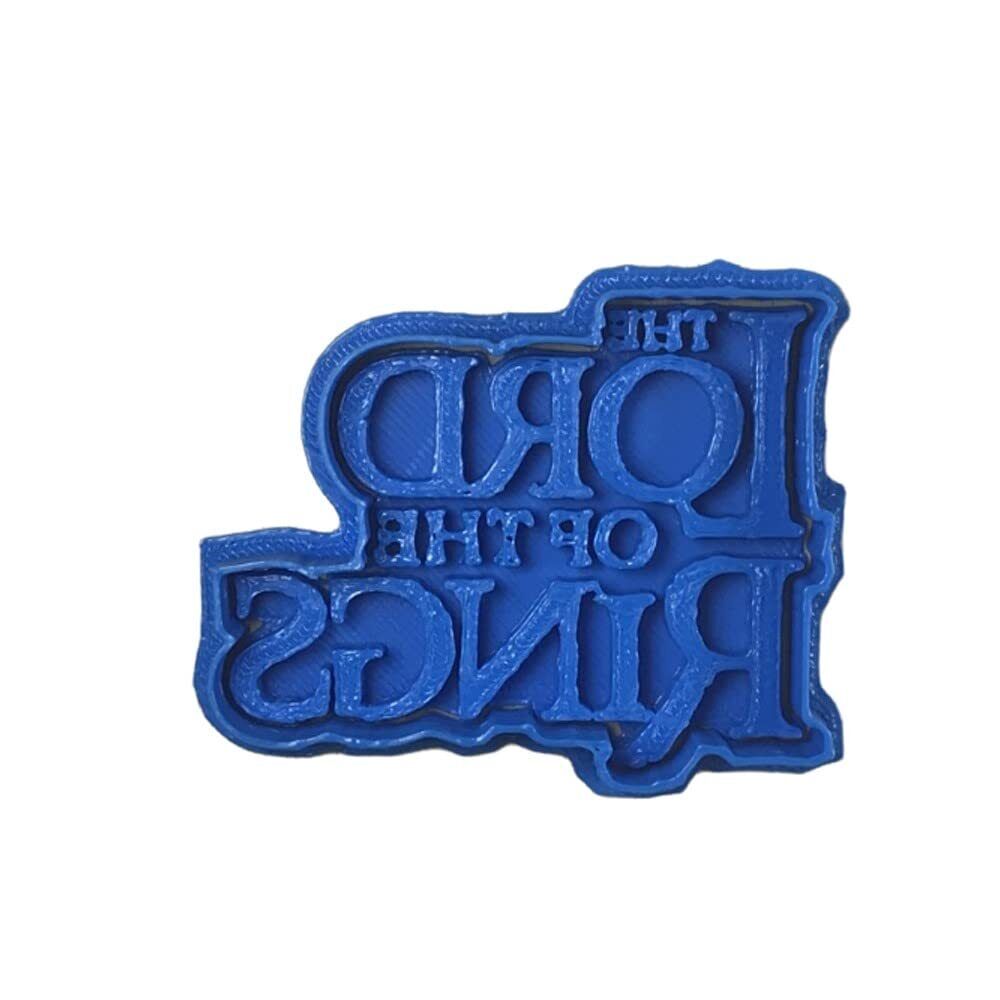 Cuticuter Il Signore degli Anelli Logo Taglierina per Biscotte Blu