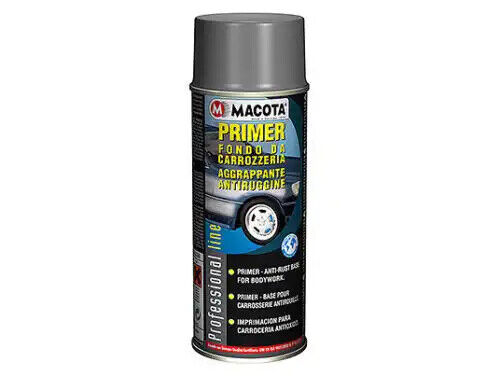 MACOTA Spray Primer Fondo Carrozzeria Aggrappante Antiruggine Bianco Universale