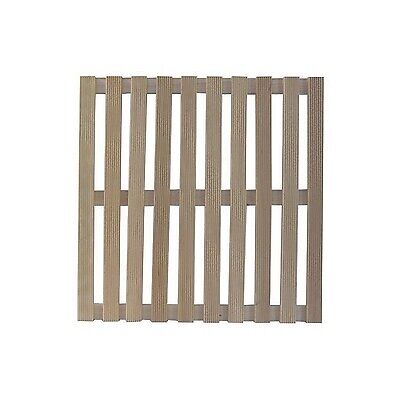 Pedana Doccia In Legno Quadrata - Cm 57 X 57