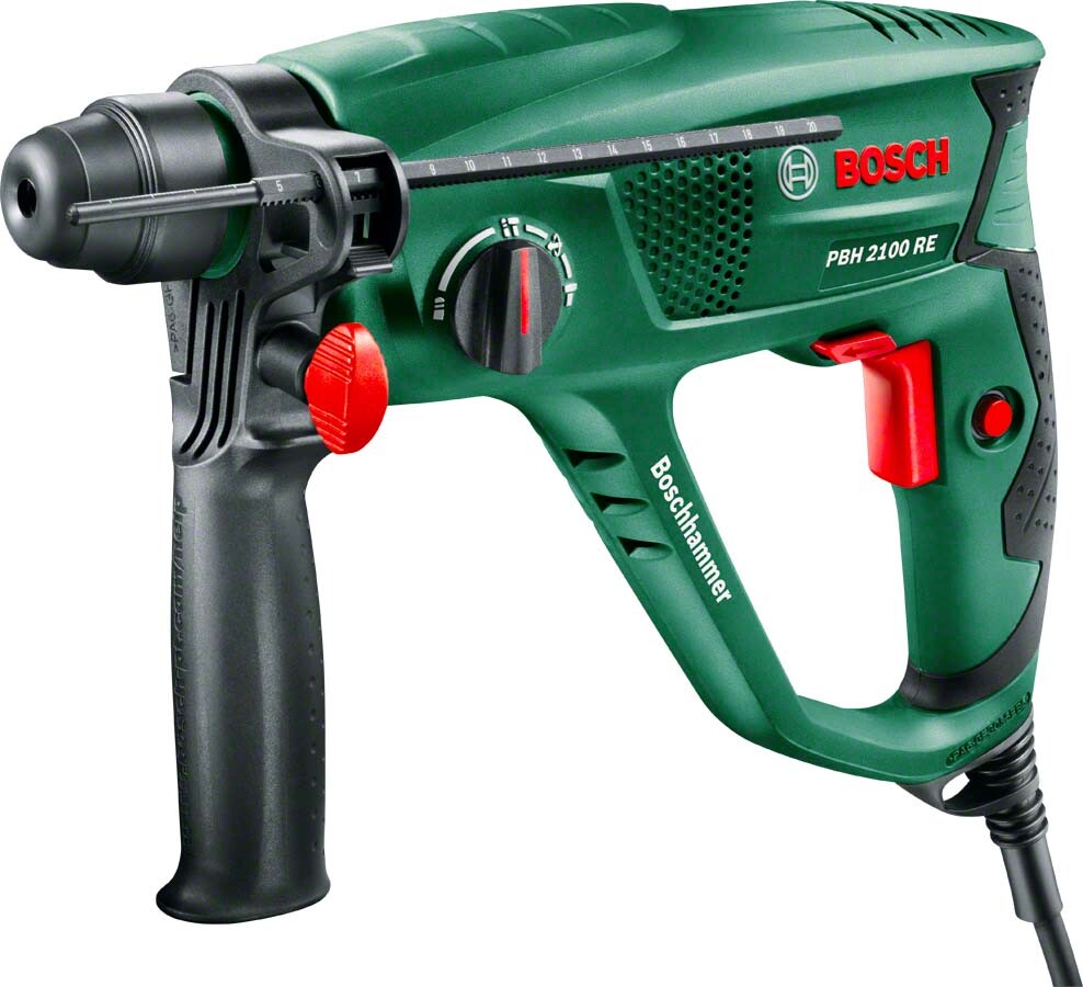Bosch Trapano Perforatore Tassellatore 550 W 1.7 Joule 0.603.3A9.303 PBH 2100 RE