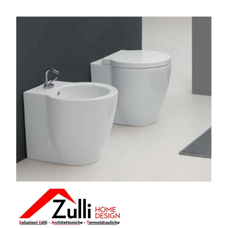 COPRIWATER CERAMICA CIELO EASY EVO BIANCO FRIZIONATO CPVEASTF