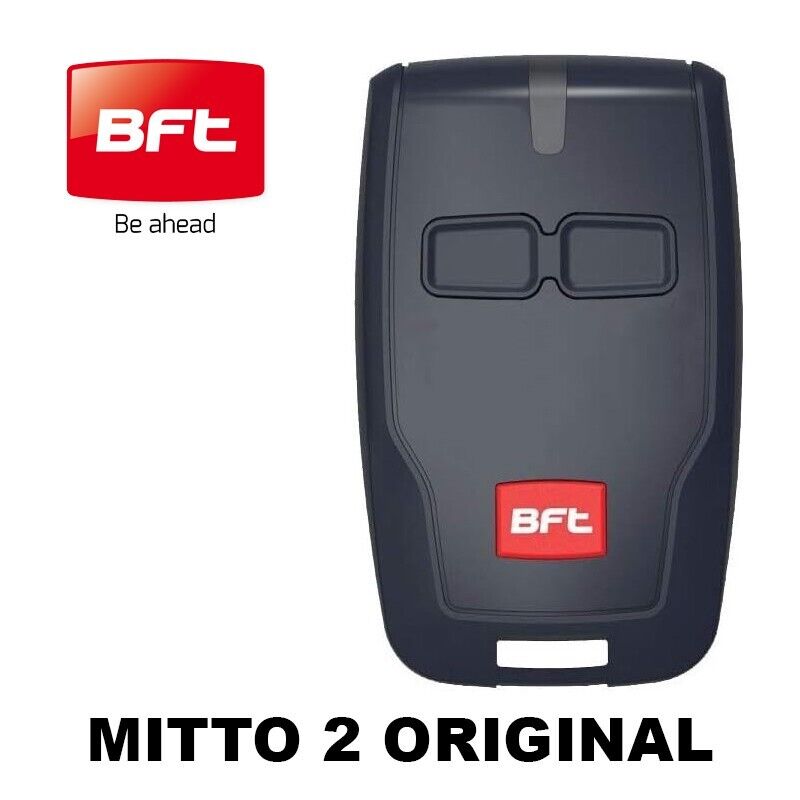 TELECOMANDO BFT D111904 MITTO 2 (2 CANALI) RADIOCOMANDO CANCELLO 🟢 ORIGINALE 🟢