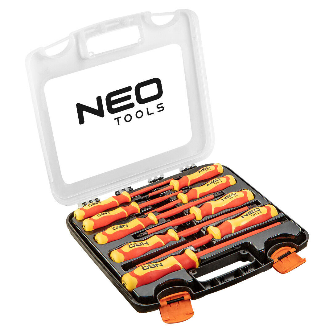 Set cacciaviti 1000 V, 9 pezzi.