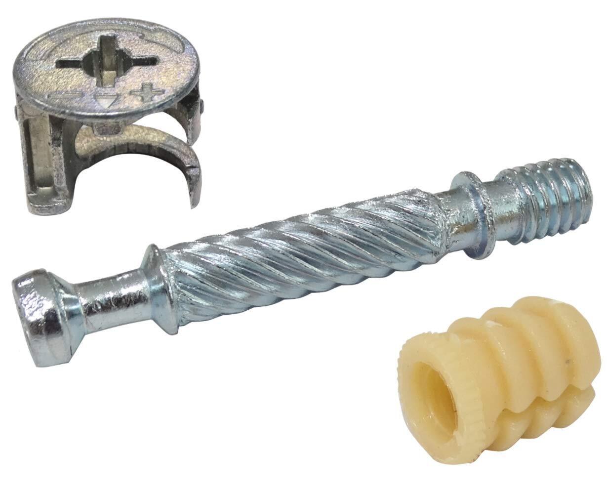 AERZETIX 30 insiemi perno raccordo montaggio rastex pannello 18mm mobile mani...