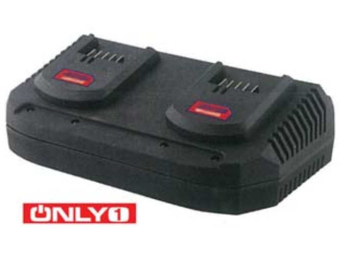 Caricabatterie doppio 18v 2x3,5a only1 Excel