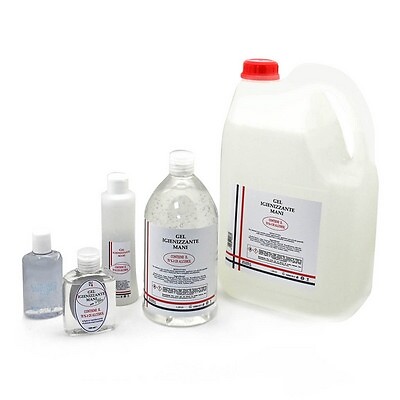 Gel Igienizzante Rapido Per Mani - 1 Lt -76% Alcol
