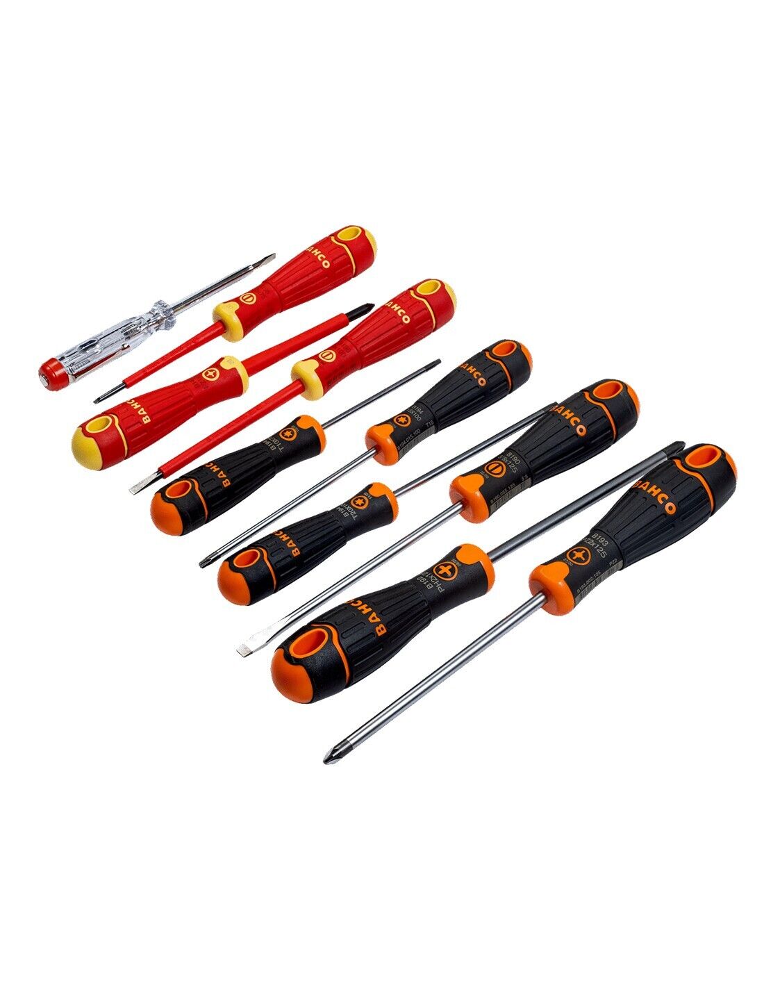 Bahco set di 10 cacciavite fit  b219.110 7314150392667