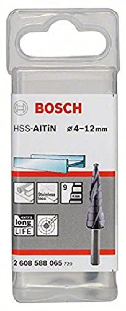 Bosch Professional BOS-2608588065 Bosch 2608588065-Broca para Metal escalonada H