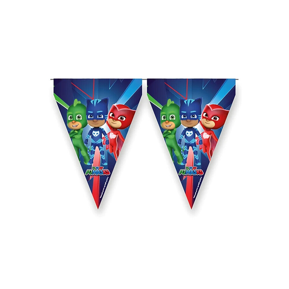 Festone bandierine PJ Masks, 1pz.