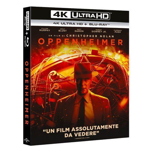 Blu Ray 4K Christopher Nolan - Oppenheimer (Blu-Ray 4K Ultra HD+2 Blu-