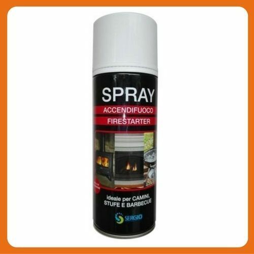 ACCENDI FUOCO SPRAY 520 ml ACCENDIFUOCO PER CAMINI E BARBECUE cilvani