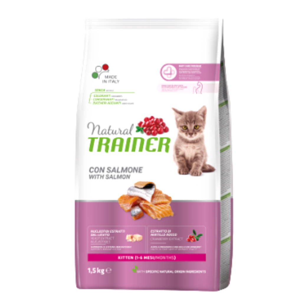 Natural Trainer Kitten Salmone