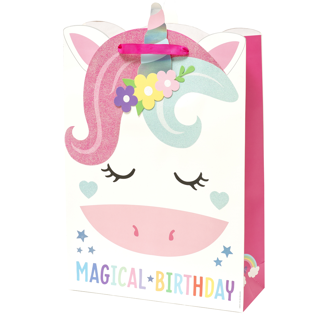 Busta Regalo Carta Xl 31x43.5x11.5cm Fantasia Unicorn | Legami