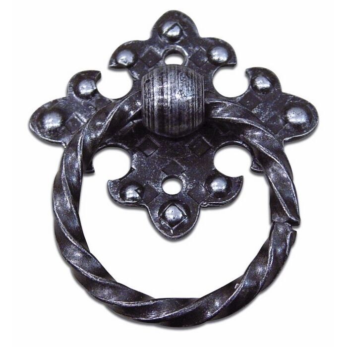 Pendente per Portone in Ferro Battuto Art. 341 misura 50x45 mm