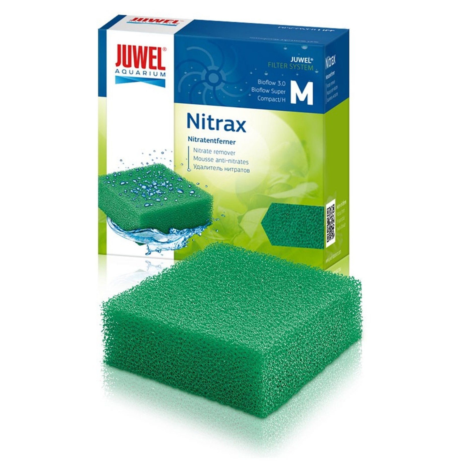 Juwel Nitrax M Per filtro Bioflow 3.0 Compact spugna anti nitrati acquario