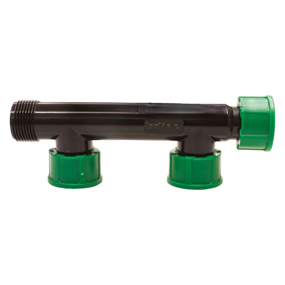 IRRITEC -- COLLETTORE 2 uscite 1'x 1'   IRRIGAZIONE GIARDINO ORTO  DF 6151780