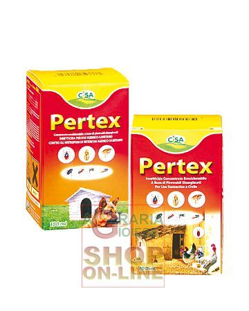 34616 PERTEX INSETTICIDA PER POLLAI CANI CUCCE E STALLE  ML. 100