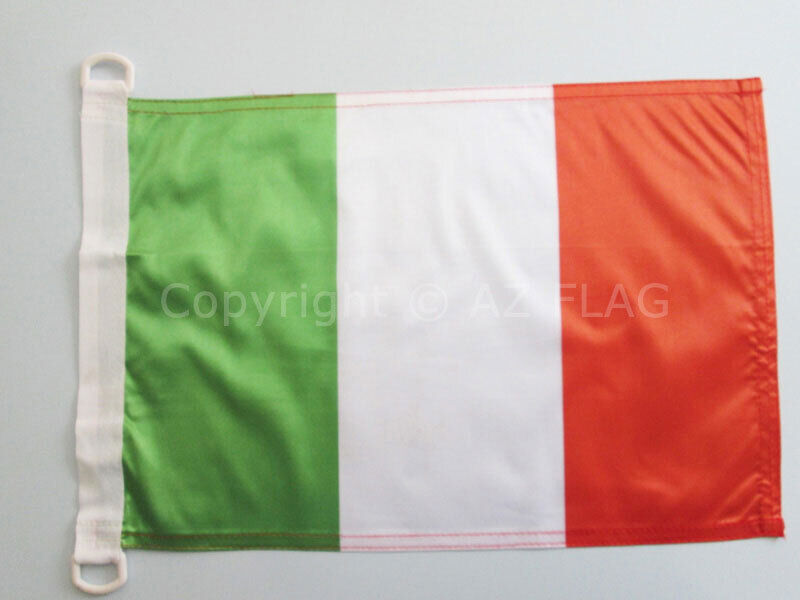 BANDIERA NAVALE ITALIA 45x30cm - BANDIERA MARITIMA ITALIANA 30 x 45 cm speciale