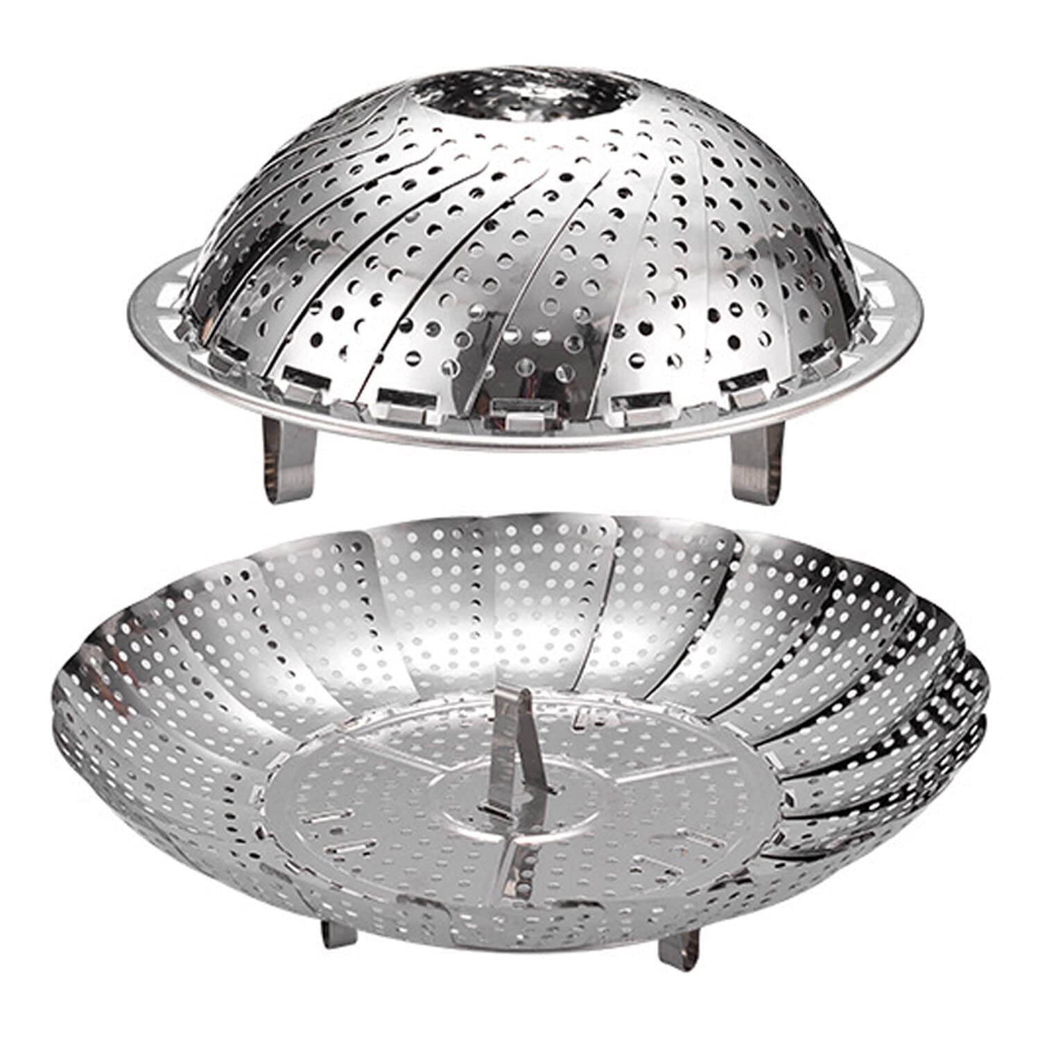 CAM2 Cuocivapore Steamer vapore per verdure inserto a vapore in acciaio inox ...