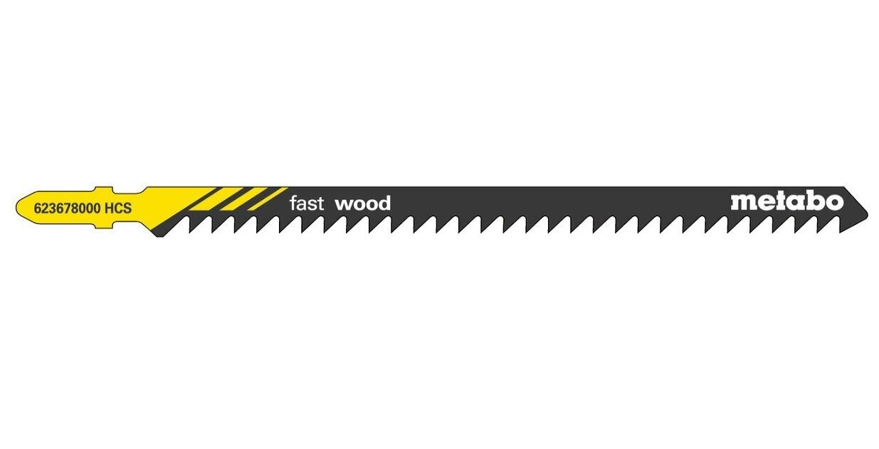METABO 623678000 BOSCH T334D 5 LAME PER SEGA ALTERNATIVO 126mm  LEGNO FAST WOOD