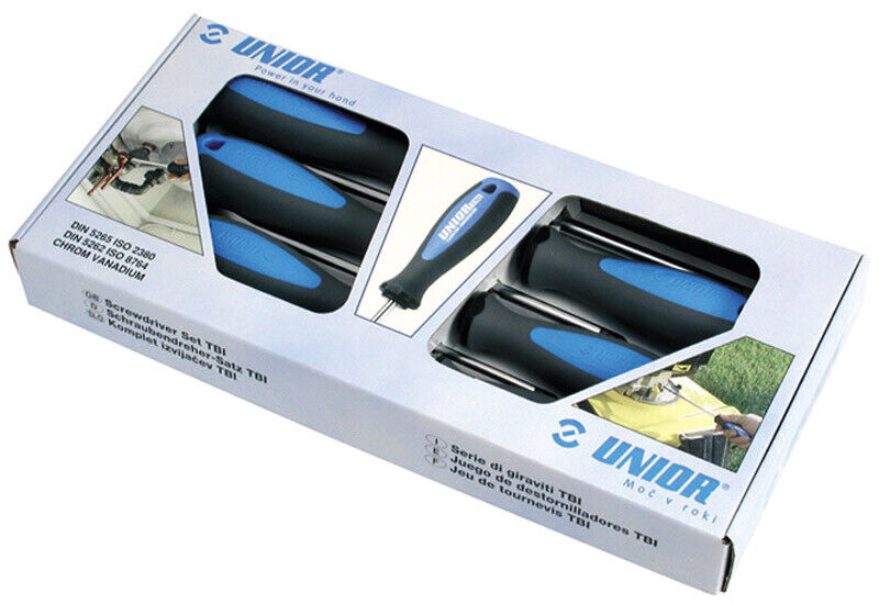 Unior serie giraviti 5 pz. art. 607 cs5 tbi