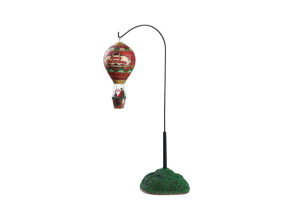 Mongolfiera sospesa VILLAGGIO DI NATALE LEMAX 84353 - GIOSTRINA NATALIZIA "chris