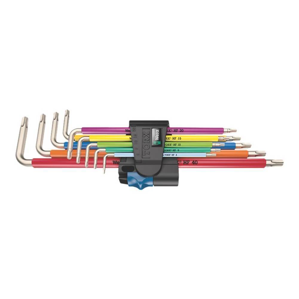 Wera Kit di chiavi a brugola T 8, T 9, T 10, T 15, T 20, T 25, T 27, T 30, T 40