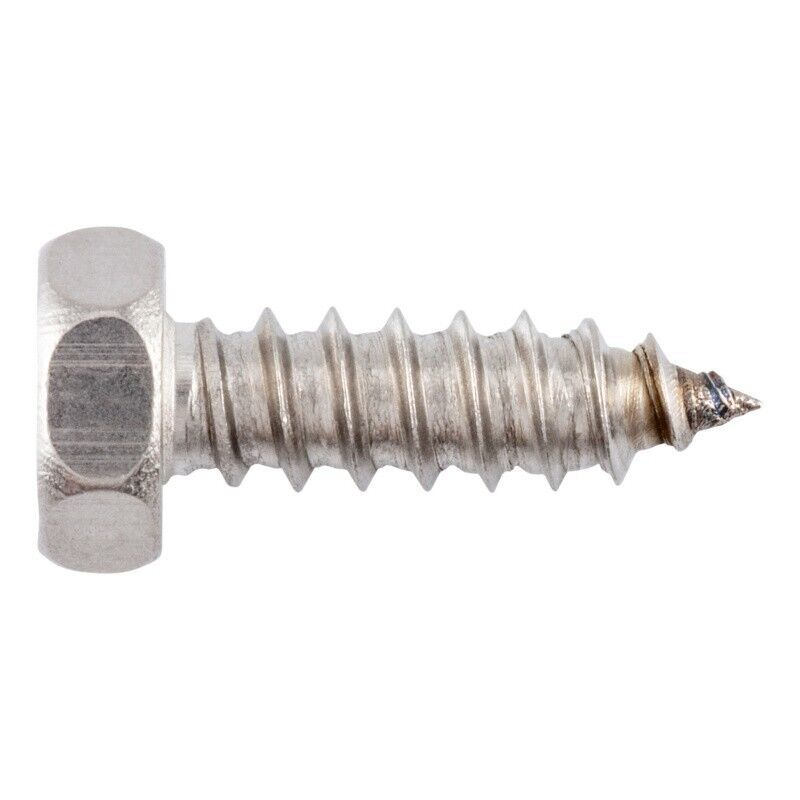 Vite Autofilettante Esagonale 5,5X25 DIN 7976 Acciaio Inox A2 PEZZI 50