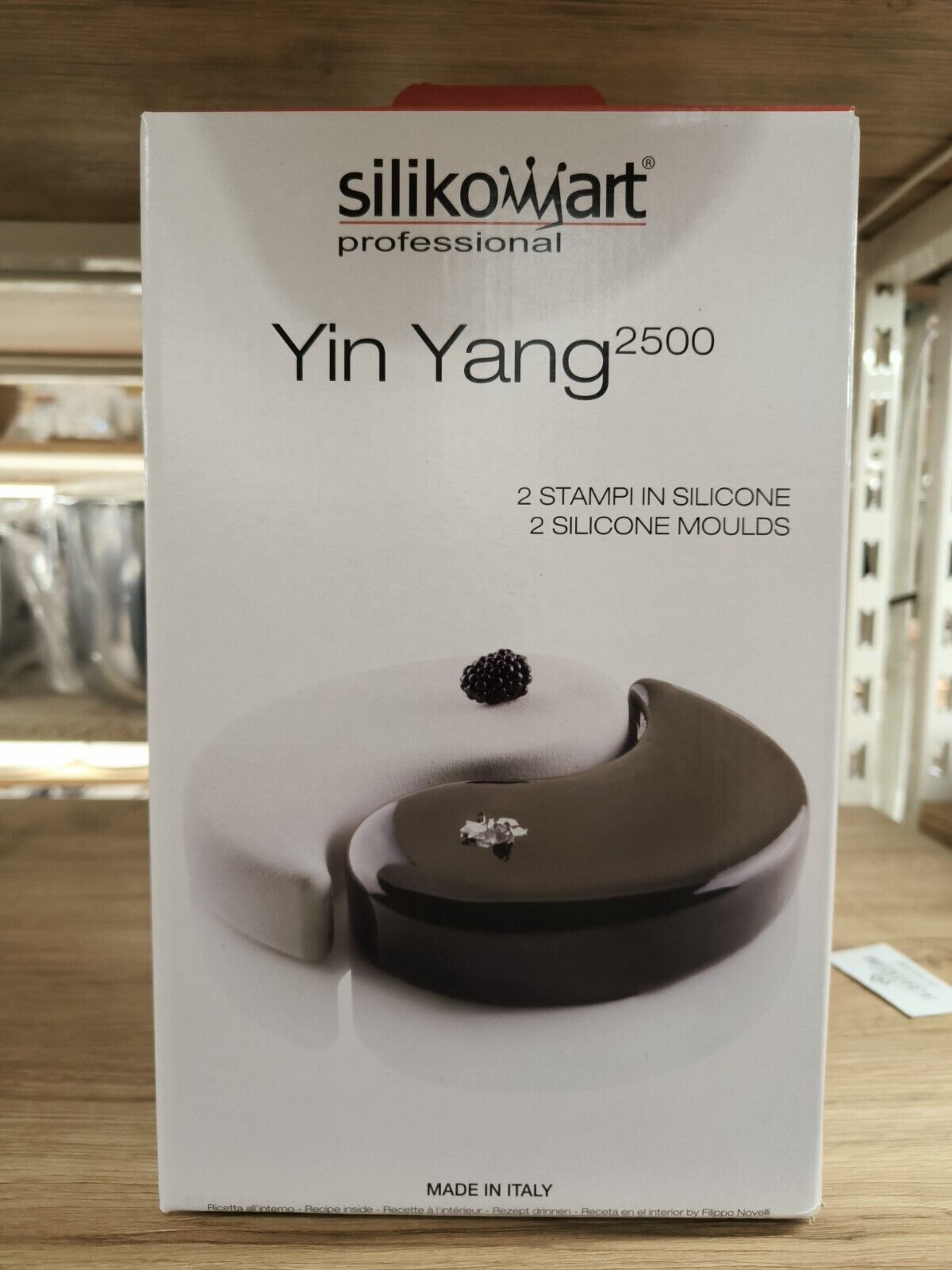 SET STAMPI SILIKOMART YIN YANG