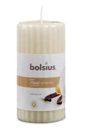 BOLSIUS Moccolo zigrinato Vaniglia