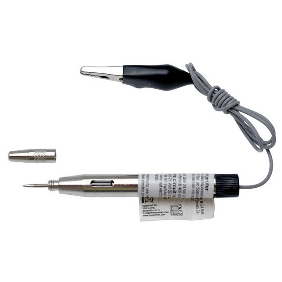tester luminoso 6-24 volt - codice bgs2072 BGS officina