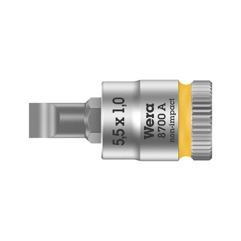 WERA 8700 AFL Di Cacciavite WERA 1/4 " Fessura 1,0x5,5x28mm