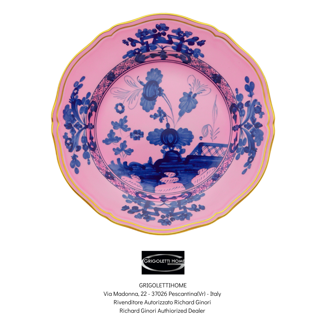 Richard Ginori Oriente Italiano Azalea - Piatto Piano cm 26,5 - Rivenditore
