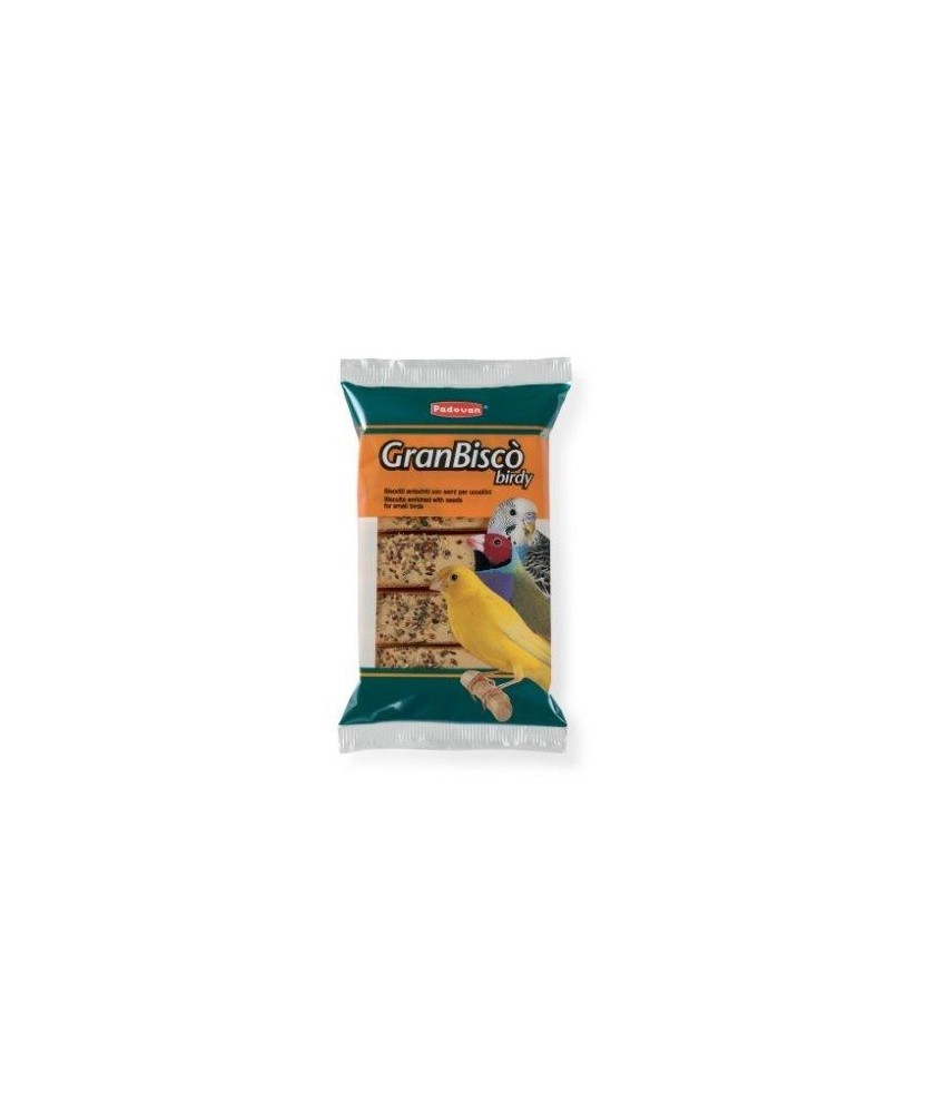 PADOVAN GranBiscò birdy biscottini con semi per uccellini 5 pezzi 30 gr.