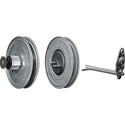 Riduttore x rullo avvolgibili zincato mm 250 + supporto a murare
