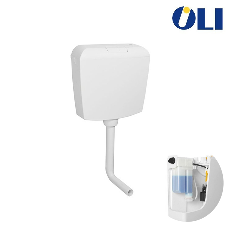 Oli Cassetta Wc Esterna Quarzo OLIPURE 6/3 lt Regolabile 9/4 lt 2 Tasti 154961