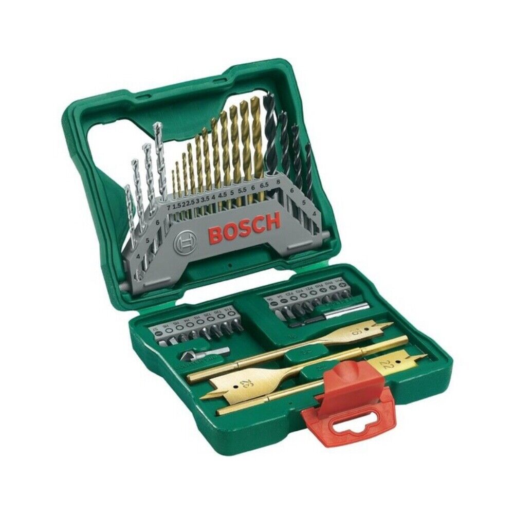 Set Punte Da Trapano X-line Titanium E Bit Inserti Avvitamento 40 Pezzi Bosch 26