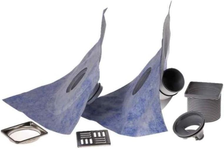 Drain lateral 90 mm Mapei Kit realizzazione scarico a pavimento