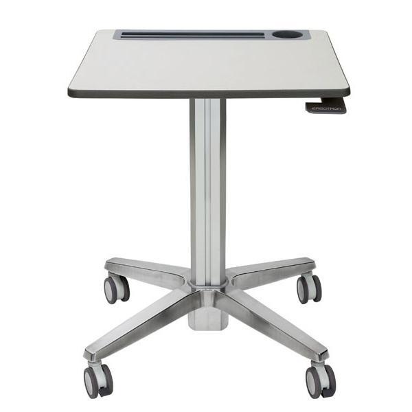 Ergotron Learnfit (learnfit 16in Travel Adjustble - Standing Desk Clear Anodized