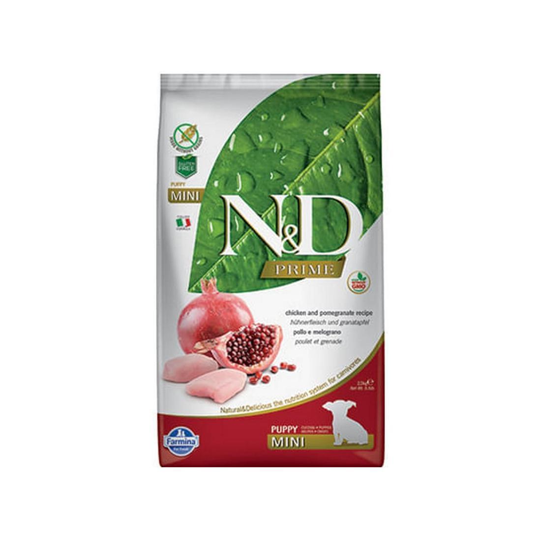 Farmina N&D Prime Dog Pollo E Melograno Puppy Mini Kg.2,5