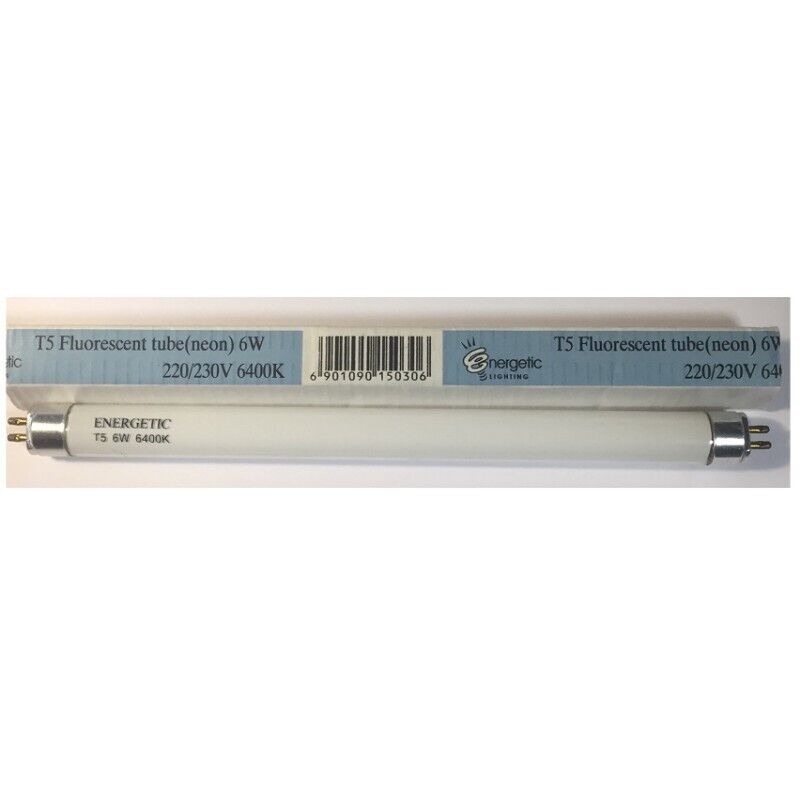 Energetic lighting EL6W6400K Tubo T5 Mini Fluorescente G5 6W 6400K 220/230V