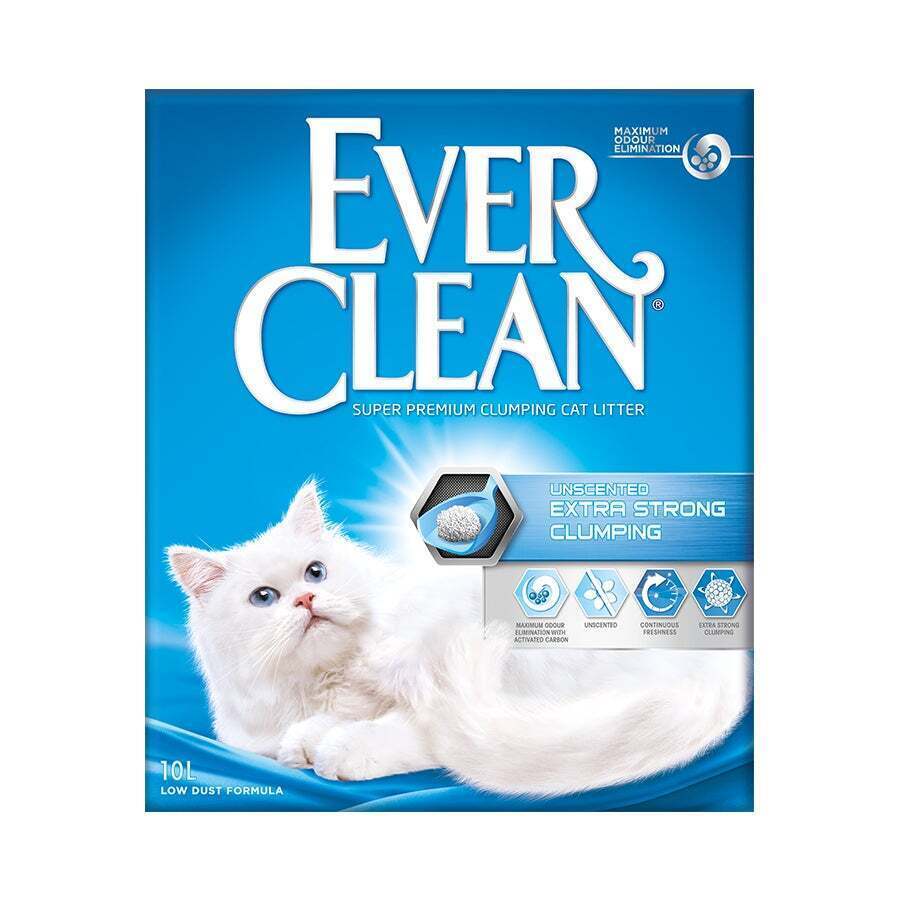 Lettiera Everclean Extra Strong Clumping UNSCENTED 6l